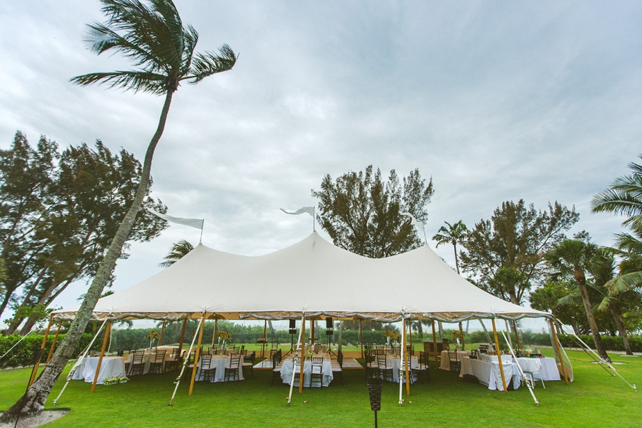 secluded island beach tent wedding sanibel 